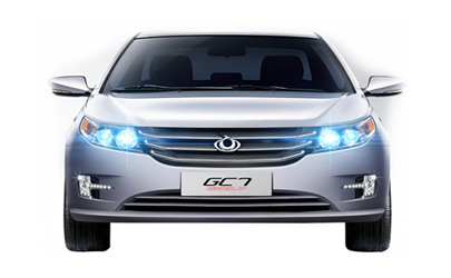 汽車配件工業(yè)設(shè)計-吉利GC7前大燈